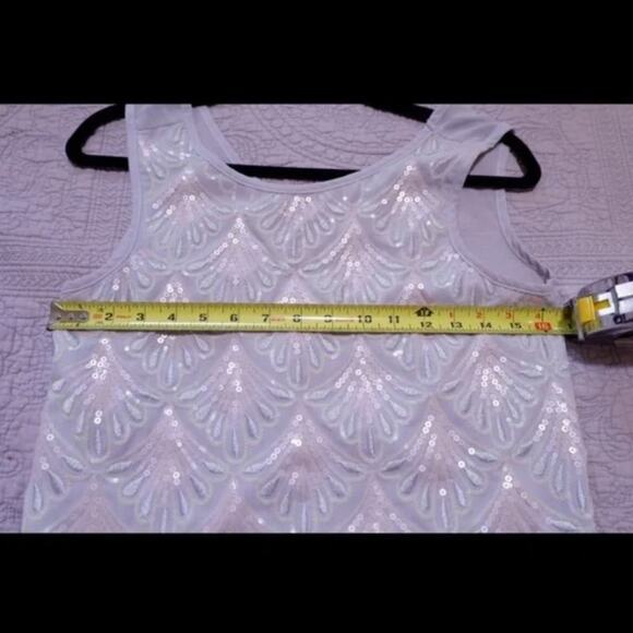 Vintage embroidered sequined crop top - Picture 2 of 4